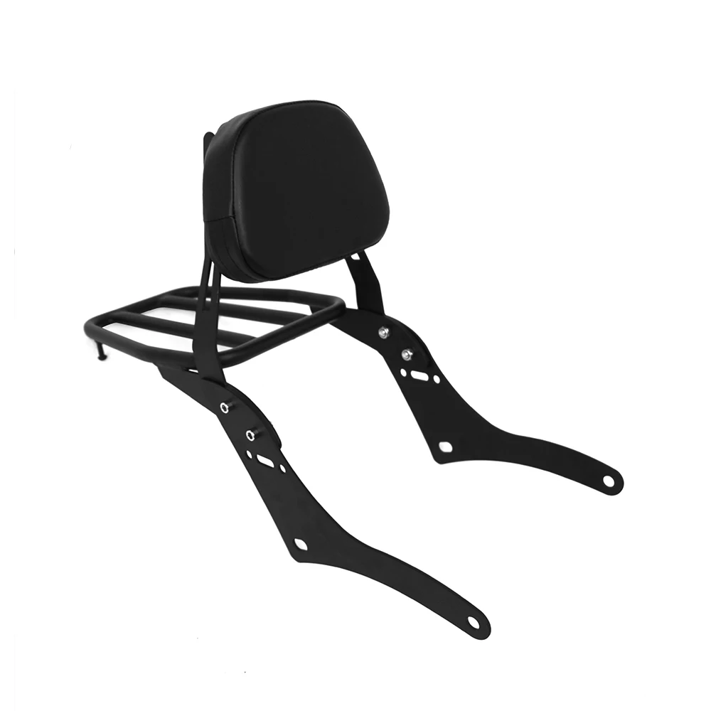 Motorcycle Luggage Rack Carrier Rear Passenger Sissy Bar Backrest For Honda Rebel CMX300 CMX500 CMX 300 500 2017-2025 2024