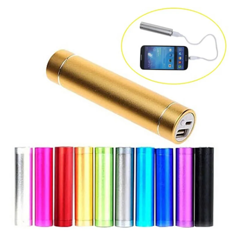 Tragbare Externe USB Power Bank Box 2600mAh 18650 Batterie Box DIY USB Handy Power Bank Ladegerät