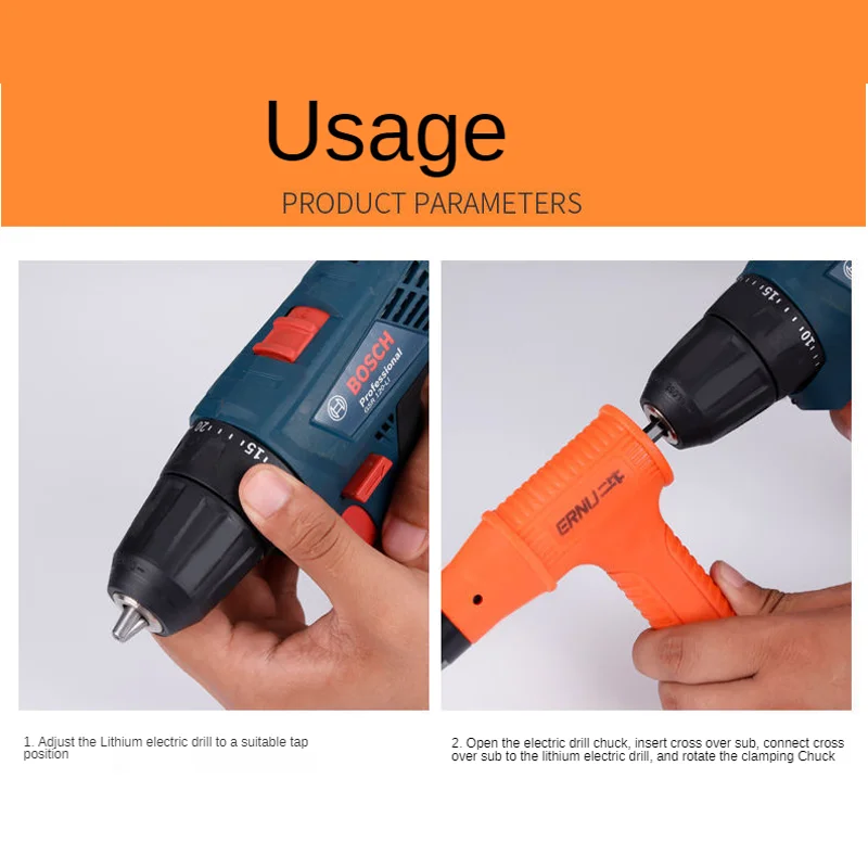 Niewidomych nitowania adapter