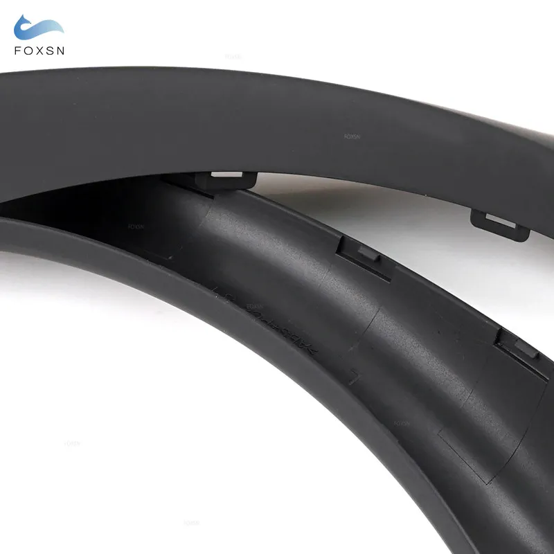 2pcs Black Car Accessories Left / Right Interior Door Handle Pull Cover Trim For BMW 3 Series E90 E91 316 318 320 325 328i