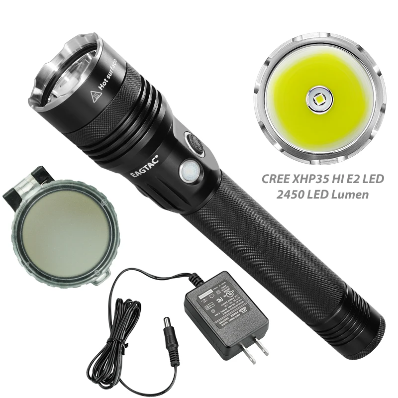 Imagem -05 - Lanterna de Led para Trabalho Profissional Feixe de Luz Led Recarregável 2650 Lúmens Árgd Mkii Pro 400 Horas de Distância Máxima