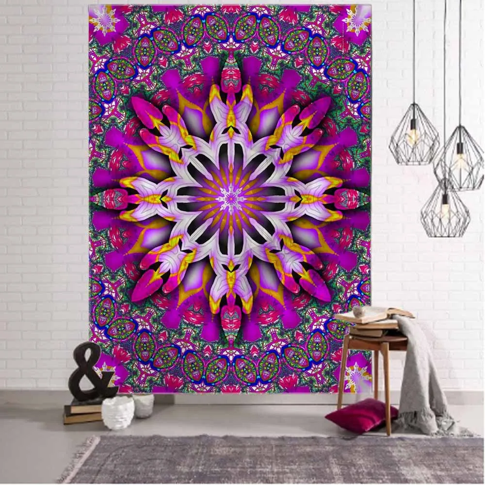 Tapestry Fantasy Art Wall Hanging Cloth Butterfly Home Art Decoration Bohemian Dormitory Bedroom Wall Decoration Tapestry