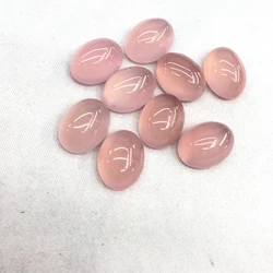 Wholesale 2pcs/lot Pink Carnelian Agate Bead cabochons,10x14mm 12x16mm 13x18mm 15x20mm,Oval Gem sotne Cabochon Ring Face