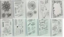 German words Transparent Clear Stamps for DIY Scrapbooking/Card Making Fun Decoration Supplies A0191