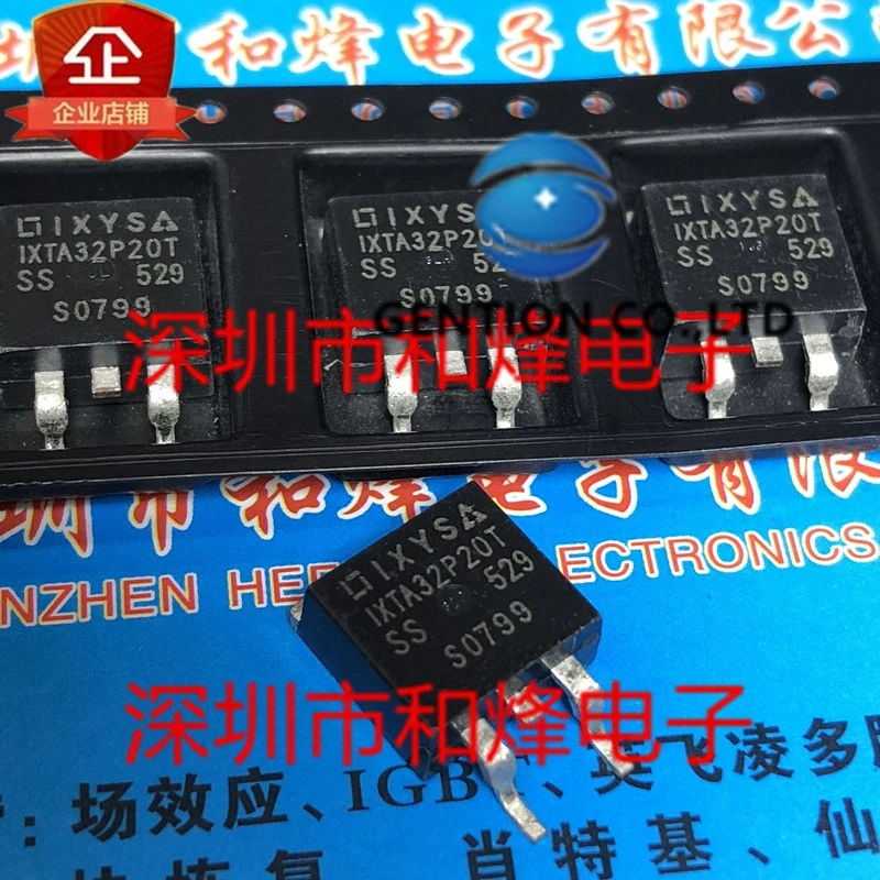 

10PCS IXTA32P20T TO-263 -200V -32A in stock 100% new and original