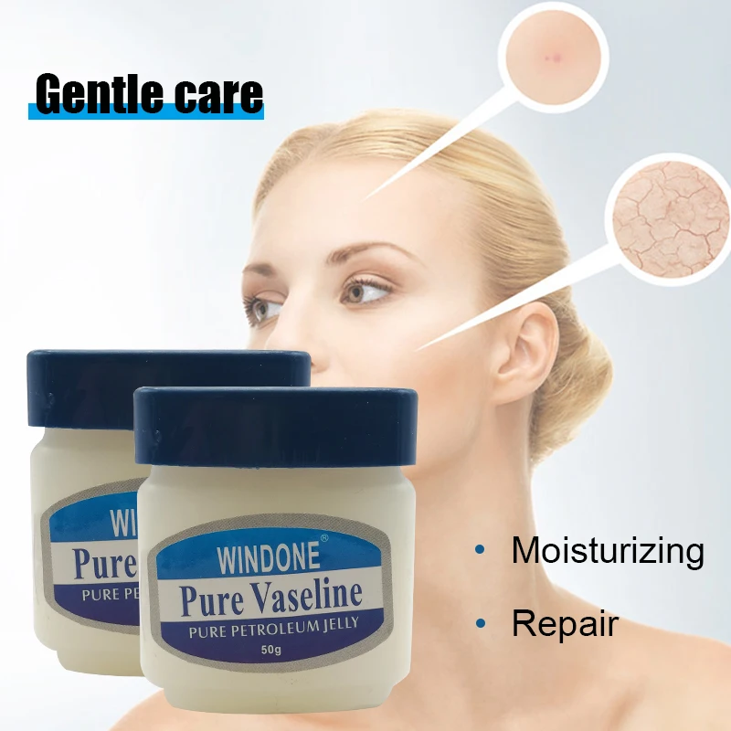 100% Pure Vaseline Petroleum Jelly Plaster Plant Extract For Body  Heeling Ointment Remove Dry Skin Chapped Lips hands and feet