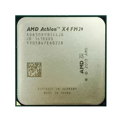 AMD Athlon X4 830 CPU 3.0GHz 65W Socket FM2+ Desktop Quad-Core CPU Processor AD830XYBI44JA