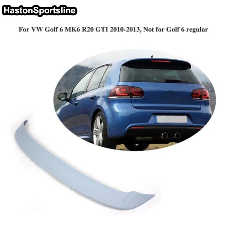 OS Style Carbon Fiber Roof Spoiler Wing For Volkswagen VW Golf 6 VI MK6 GTI & R20 2010~2013