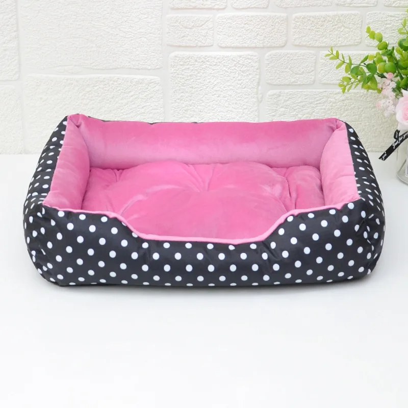 2024 Dog Dot Bed Four Season Use Comfortable Camas Para Perros Beds For Small Medium Dogs Top Quality Cats Sleeping Cave