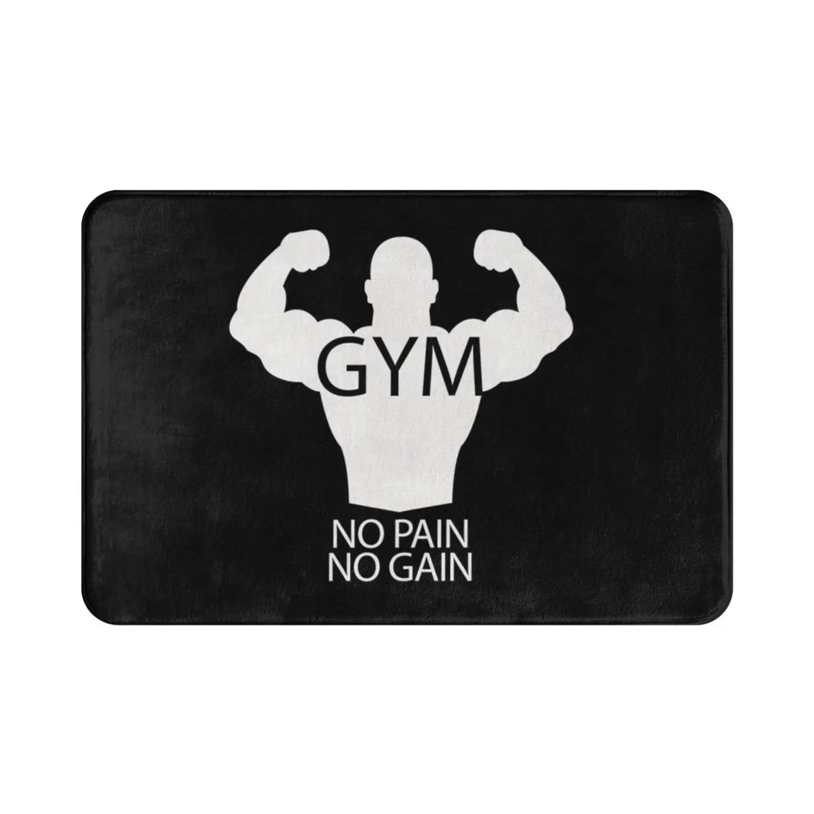 Gym Bodybuilder Carpet Mat Rug Cushion Soft Non-Slip Gym Bodybuilding Bodybuilder Fitness Weightlifting Powerlifting