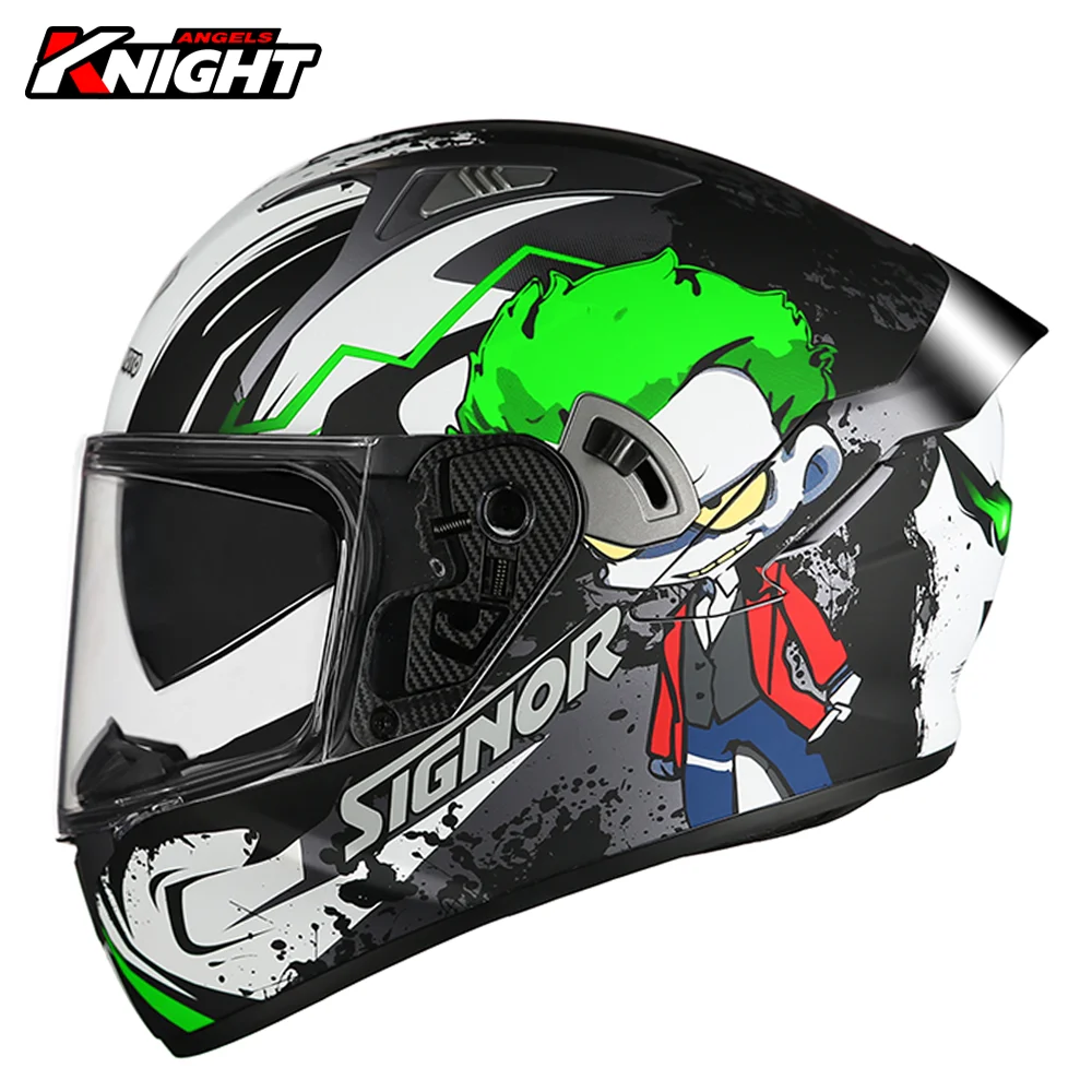 Accesorios Para Moto Motocross Full Face Helmet DOT Certification Double Lens Casco Moto Motorbike Helmet Racing Helmet Capacete