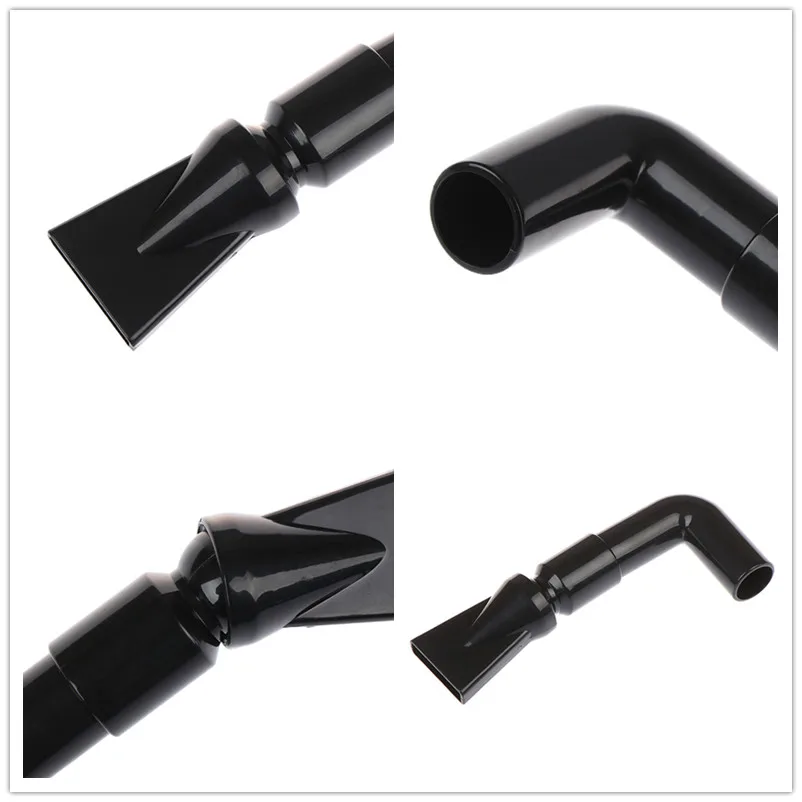 1~5Pcs Black Aquarium Duckbill Fish Tank Water Outlet Nozzle Duckbilled Return Pipe Fitting Water Pump Hose Nozzle Joints