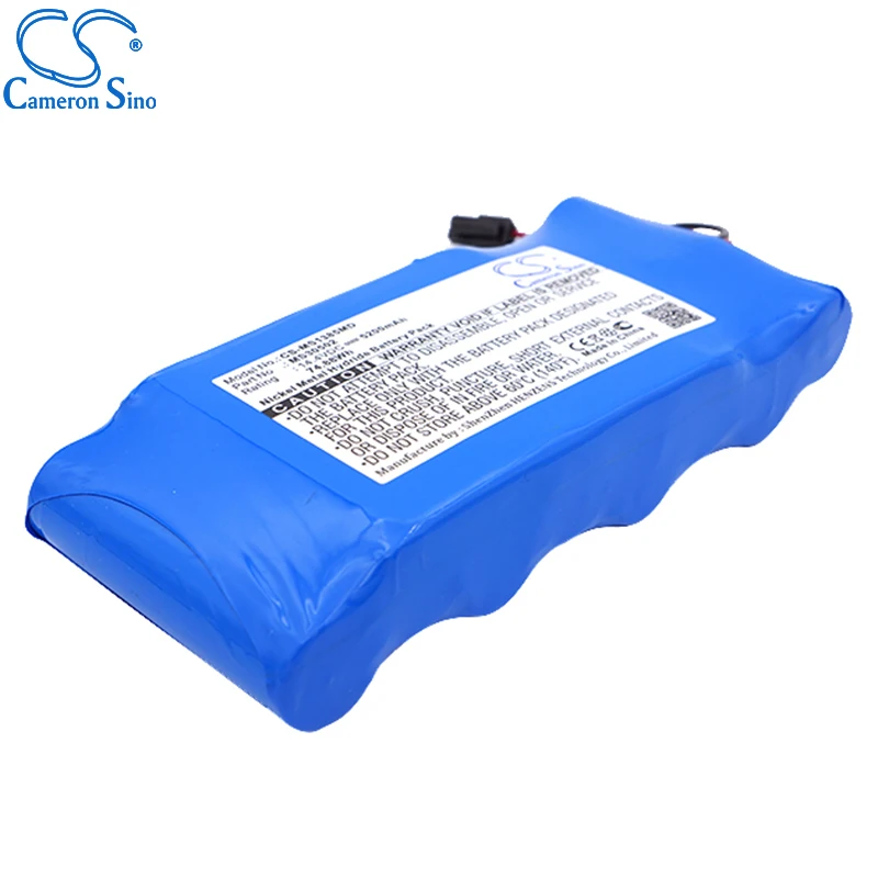 CameronSino Battery for Drager Infinity Monitor Gamma XL MS31385 fits MS30502 Medical Replacement battery 5200mAh/74.88Wh 14.40V