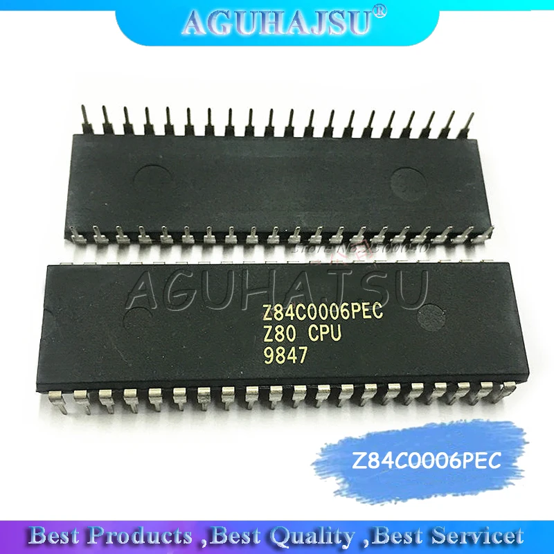 1pcs Z84C0006PEC Z80 CPU DIP-40 중앙 처리 장치 통합 회로 IC 추천 및 평가