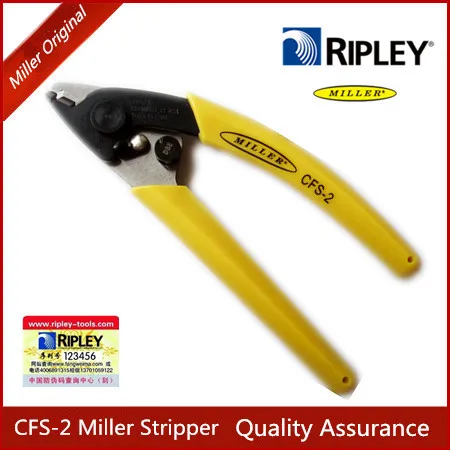 Original imported RIEPLAY Miller Tool CFS-2C Dual Port Fiber Stripper CFS-2-900C CFS-2-900 250μm-125μm 900μm-125μm CFS 2 Pilers