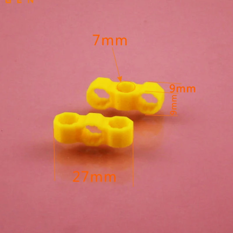 10pcs plastic Sanlian double-turned anise /DIY sand table building model material diy toy parts baby toys for children