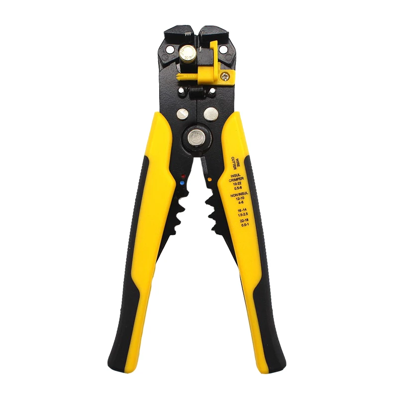 HS-D1 Automatic Wire Stripper Multifunctional Crimper Cable Cutter Stripping Crimping Pliers Cutting Terminal 0.2-6.0mm2 Tools