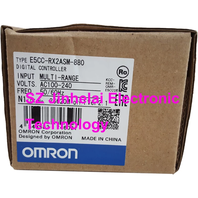 Nowe i oryginalne przełączniki temperatury E5CC-RX2ASM-880 Omron 100-240VAC