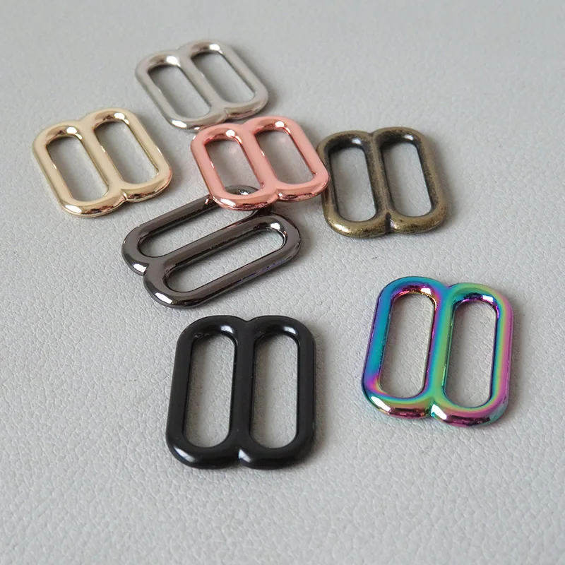 

20Pcs/Lot 20mm Metal Buckle Adjuster Bag Backpack Handmade Accessory Belt Loop Hardware Dog Pet Collar Garment Harness Clasp