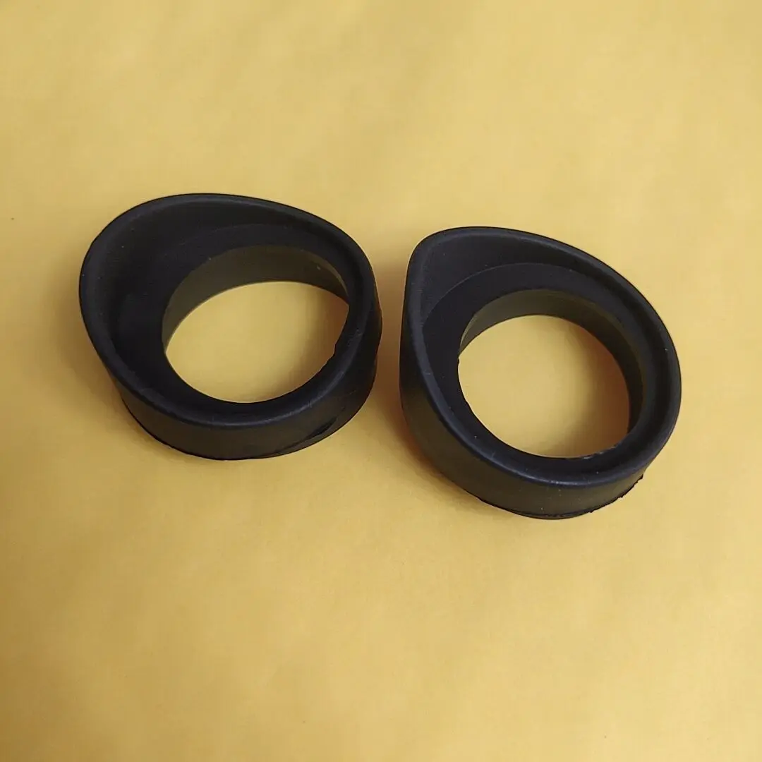 2Pcs 34mm Diameter Rubber Eyepiece Cover Guards for Stereo Microscope Telescope Eyepiece Caps