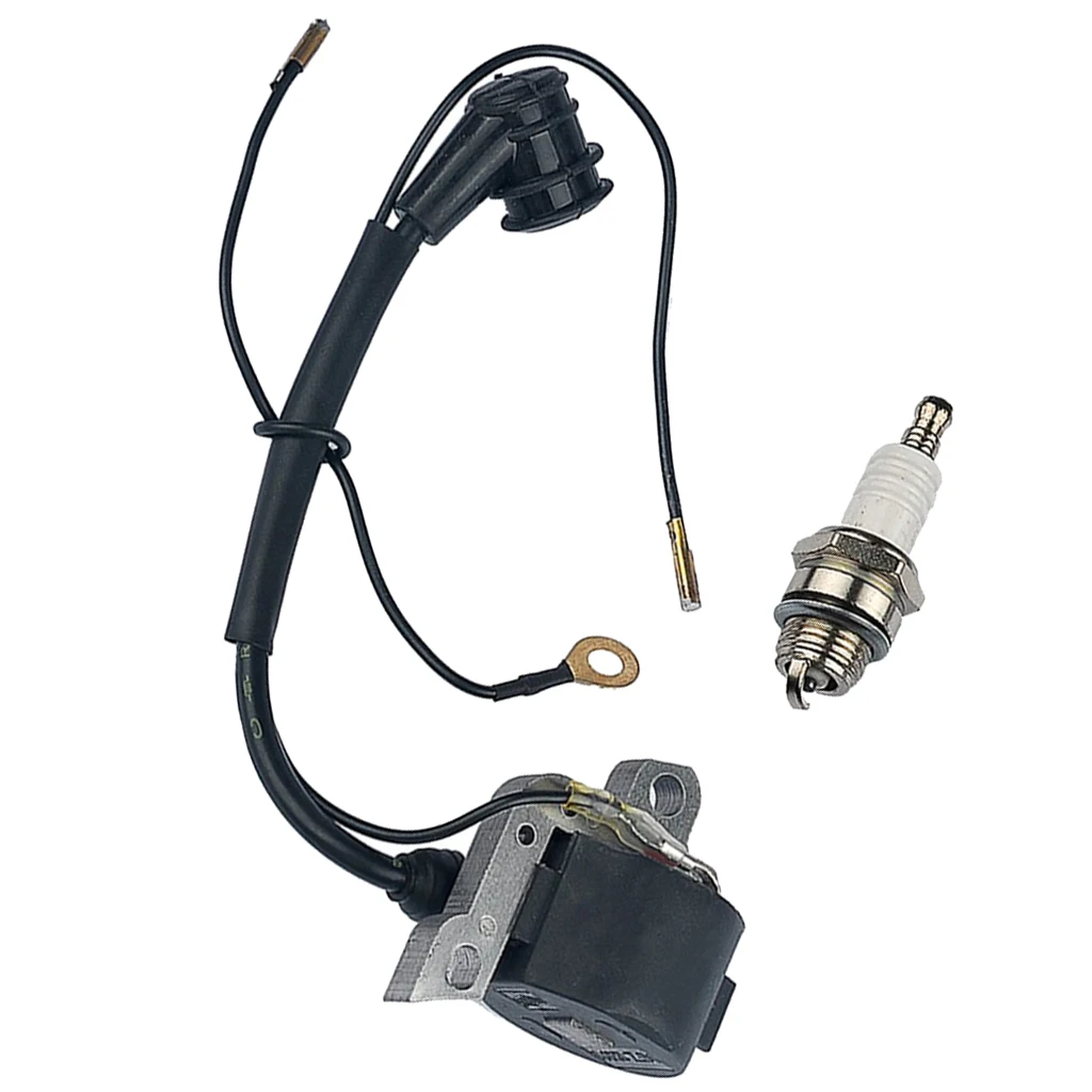 Spark Plug with Ignition Coil Set for STIHL Replacement Part #0000 400 1300