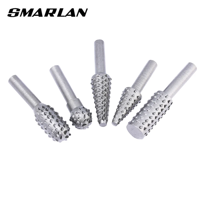1/4'' 5pcs Drill Bit Set Cutting Tools for Woodworking Knife Wood Carving Tool Carpentry Wood Cutting Tools Work Drill Bits Set