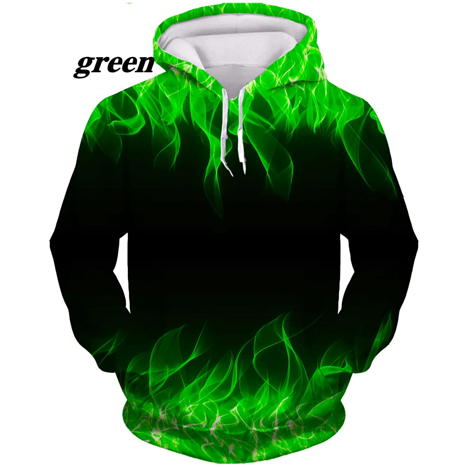 Hot Sale 3D Flame Hoodies Men/Women Sweatshirts Winter Autumn Oversized Hoody Loose Outwear Pullovers