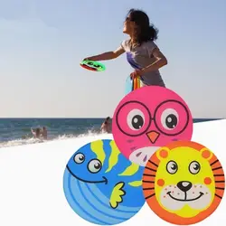 Cloth Flying Disk Cute Animal Balance Disc Game Kids Outdoor Sports Frisbwe Decompression Toy Beach Entertainment Flying Saucer