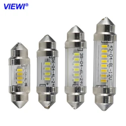 Car Inside LED Festoon light 31mm 36mm 39mm 42mm C3W C5W C10W 6v 12v 24v Auto Interior Dome light truck Reading Map Lamp 6 12 v