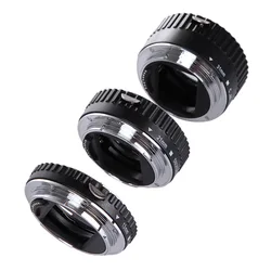 Lens Adapter Mount Macro Extension Tube Set AF Macro Extension Tube Auto Focus Macro Lens Extension Tube For Canon EOS EF EF-S