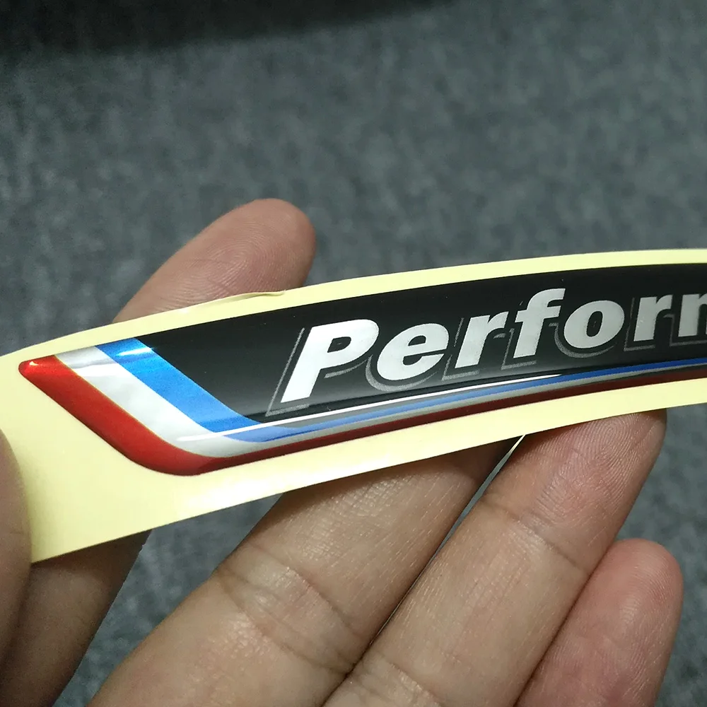 Stickers Performance M Car Rear Bumper For BMW E34 E36 E60 E90 E46 E39 E70 F10 F20 F30 X5 X6