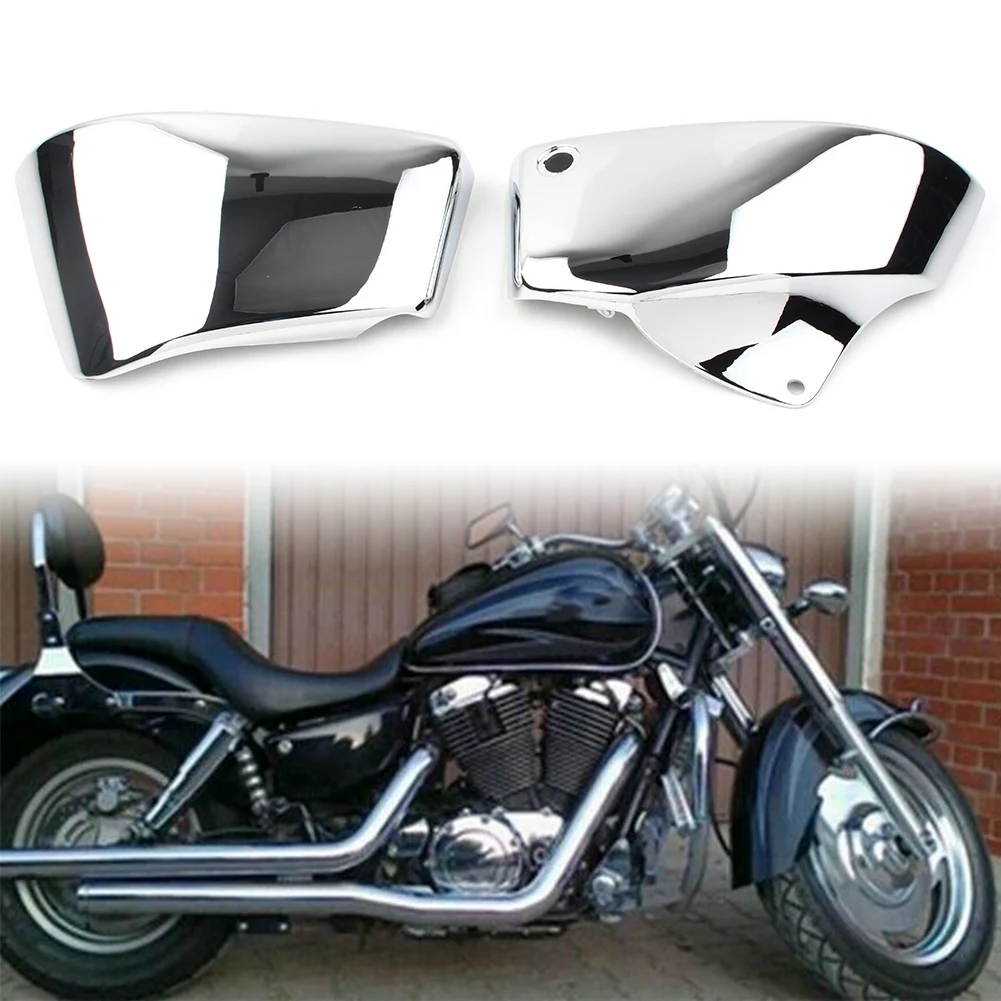 

Хромированный боковой обтекатель аккумулятора ABS для Honda Shadow VT1100 ACE Aero Sabre 1999 2000 2001 2002 2003 2004 2005 2006 2007 2008