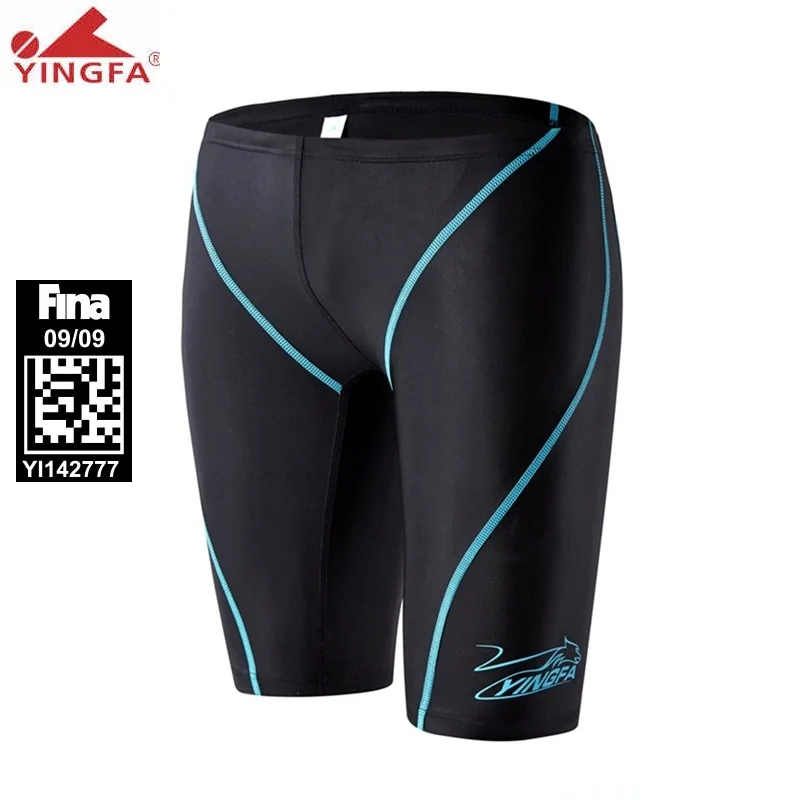 

Yingfa Men Swimwear Fina Approved Competion Swimsuits Waterproof Chlorine Resistant Boys Swimming Pants