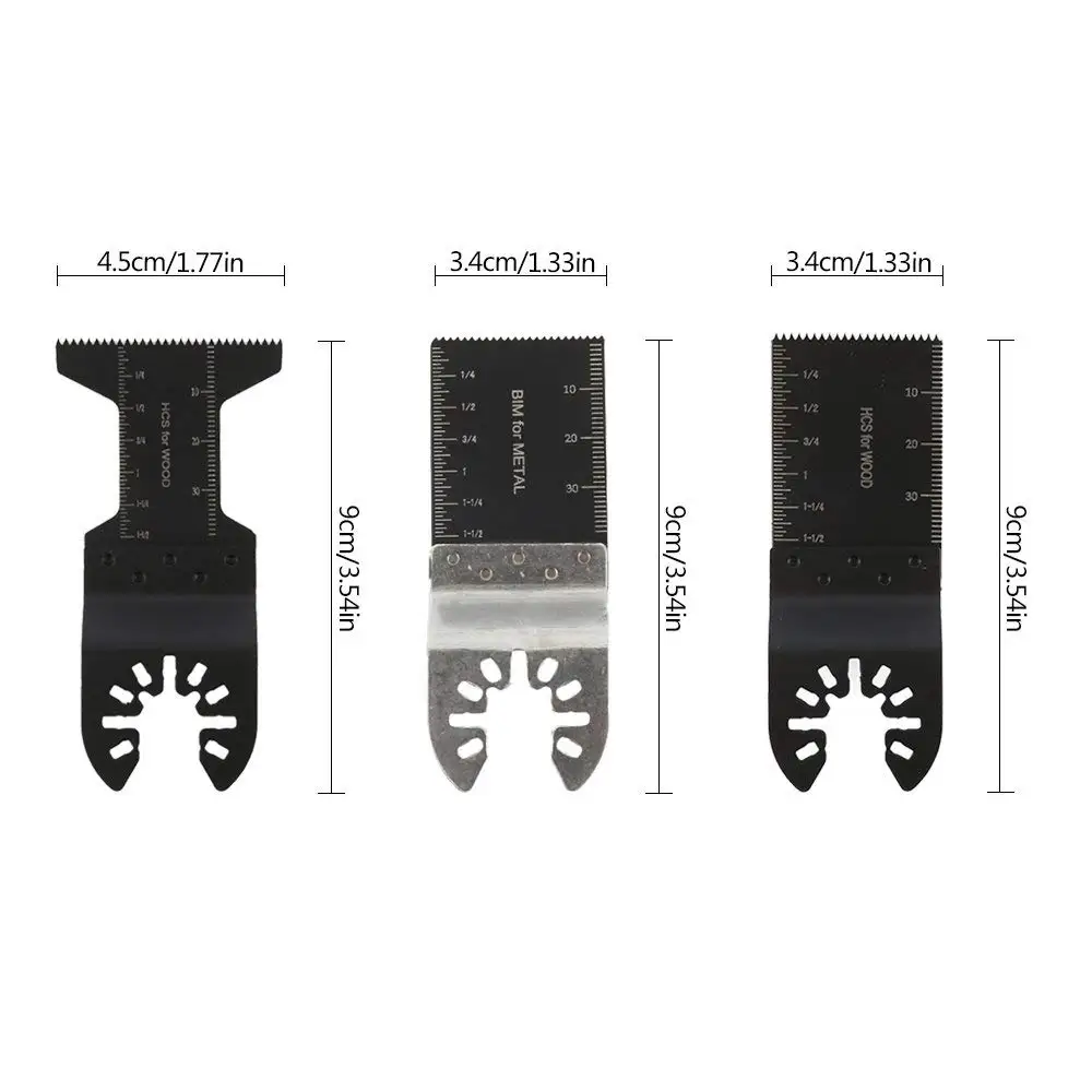 4 sztuk/zestaw wielofunkcyjny brzeszczot 4 sztuk/zestaw narzędzie wielofunkcyjne oscylator elektryczne ostrze do piły ręczne narzędzia do naprawy