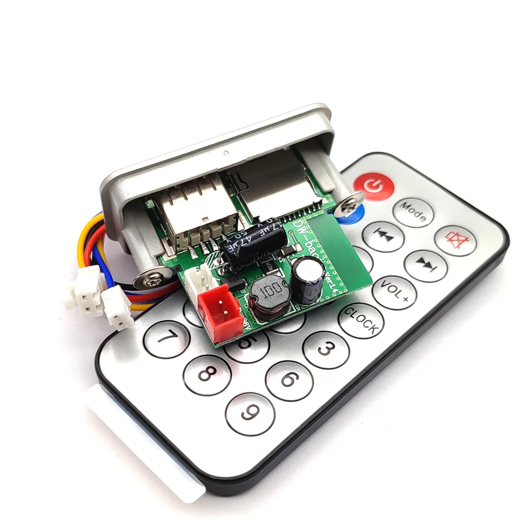 • Mini scheda di decodifica MP3 Bluetooth con amplificatore di potenza TF/U Disk Auto Play Mono 3W amplificatore di potenza 8-36V alimentatore