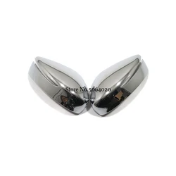 For Nissan Leaf ZE1 2017 2018 2019 Accessories ABS Chrome Car rearview mirror cover Sticker Cover Trim Hatchback Car styling
