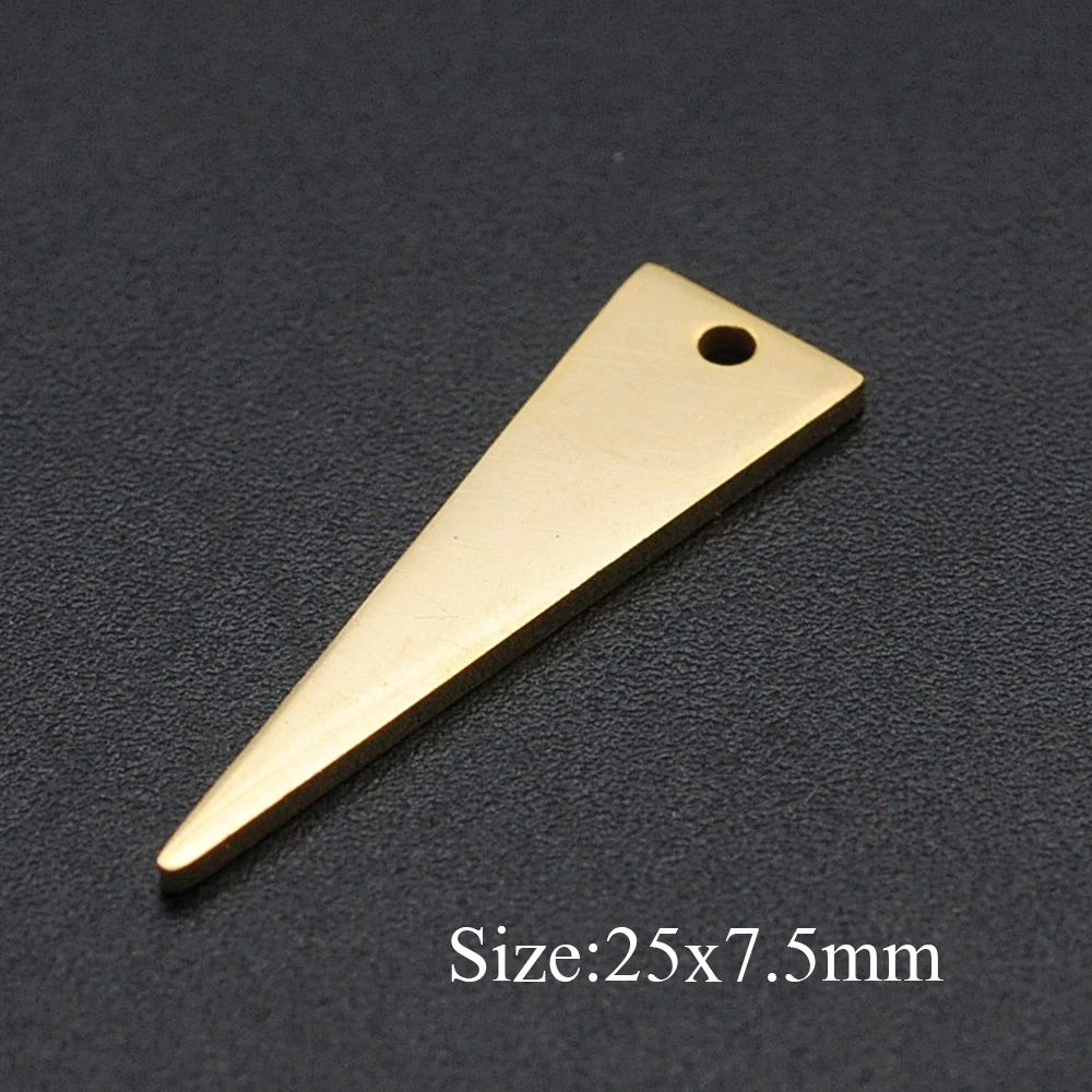 10pcs/lot 316 Stainless Steel Different Geometric DIY Earring Connectors Findings Charm Pendant Wholesale  OEM Order Accepted