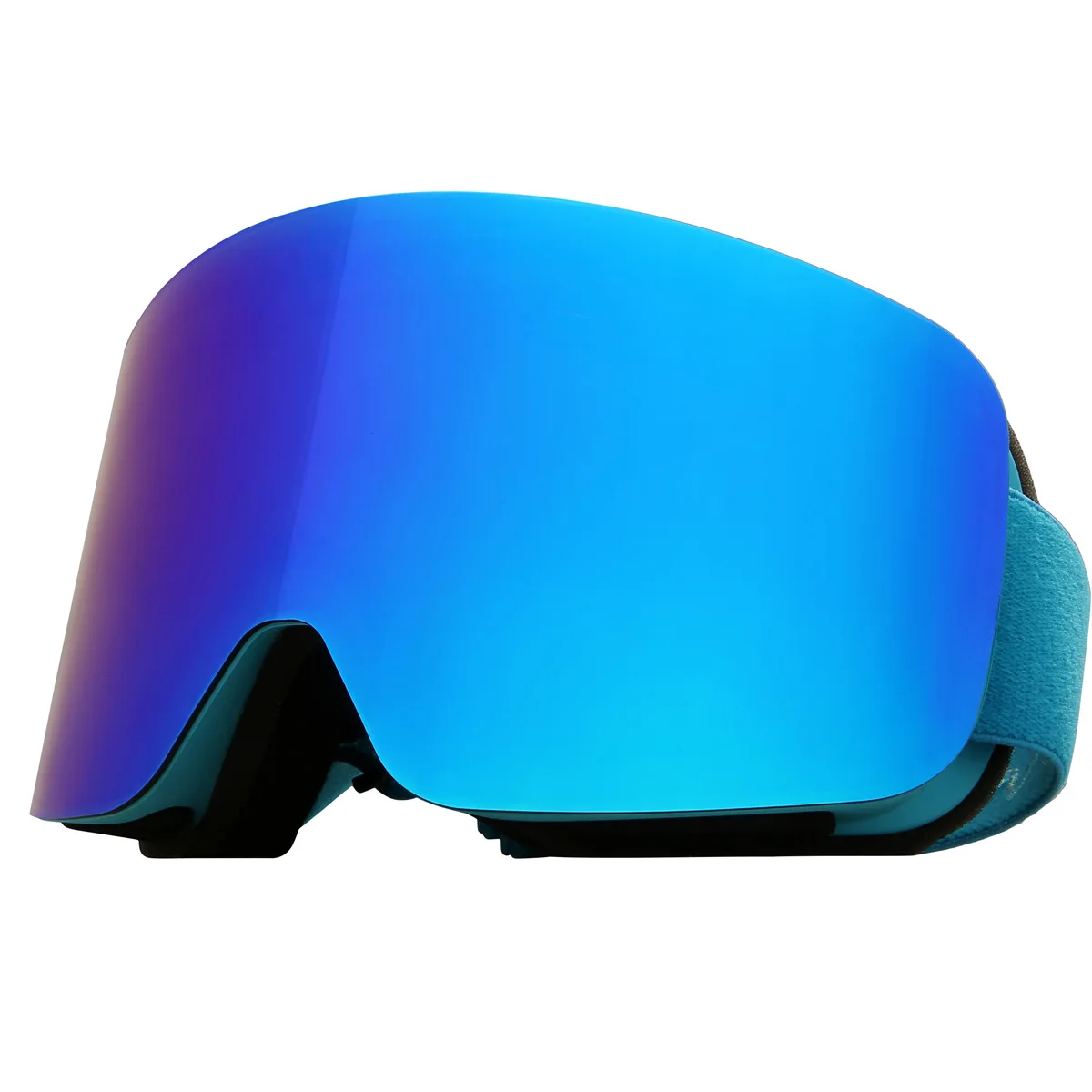 

Cylindrical True Film Glasses REVO Double-layer Anti-fog Goggles Snow Goggles Without Holes