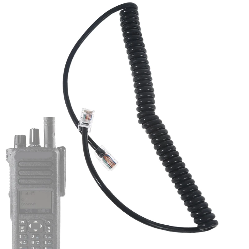 2022 neue RJ-45 8 Pin zu 8 Pin Mikrofon Kabel für Hand Mikrofon Mobile Radio HM-151 OPC-1153 HM-98 HM-133 IC-207H