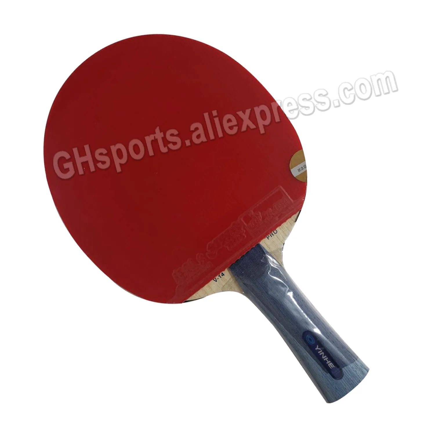 Pro Combo Galaxy YINHE Version V-14 V14 pro Table Tennis Blade With 2x DHS Hurricane 8 Rubber With Sponge Long Shakehand FL