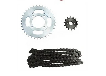 

For Lifan motorcycle LF100-5 / LF110-5 wholesale chain sprocket sets new accessories chain combinations wholesale,