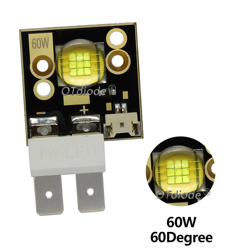 60W CBT90 SCT90 CBT-90 CST-90 Imported LED Emitter Diode Cold White 60/120 Degree For Follow Spotlight Stage Moving Head Light