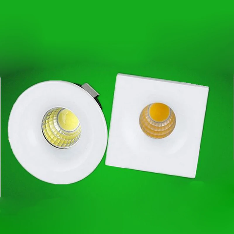 

100pcs/Lot COB 3W Mini LED Downlights LED Under Cabinet Mini Spot Downlight Foyer Micro Miniature Spot DownLight 3W 110V 220V