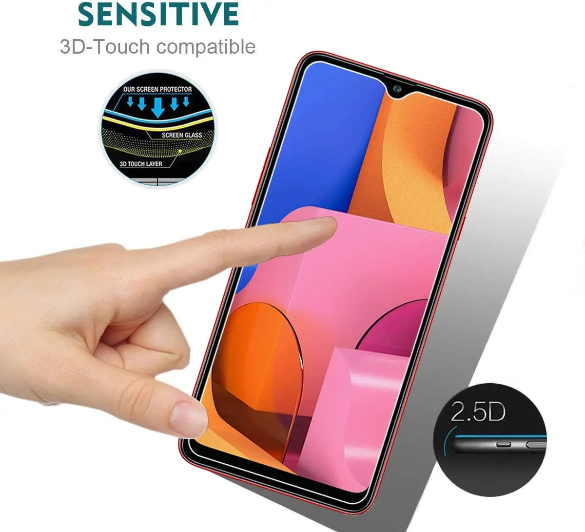 For Samsung Galaxy A20s SM-A207F Tempered Glass Screen Protector Guard For Samsung Galaxy A20S A207 Glass Film 9H image 6