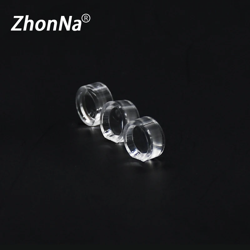 7mm Diameter Laser Focusing Lens Dot F5.6 Focus Plastic Lens Thickness 3.3mm  Applicable Wavelength 300-1100nm Laser Accessories