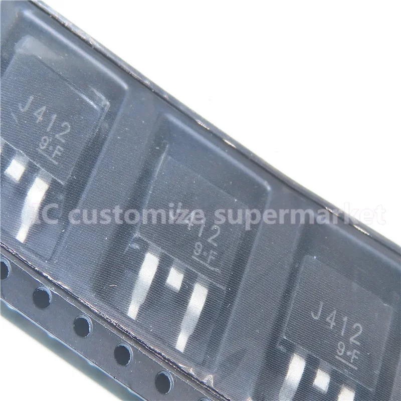 10PCS/LOT J412 2SJ412   TO-263 -100V -16A SMD Triode