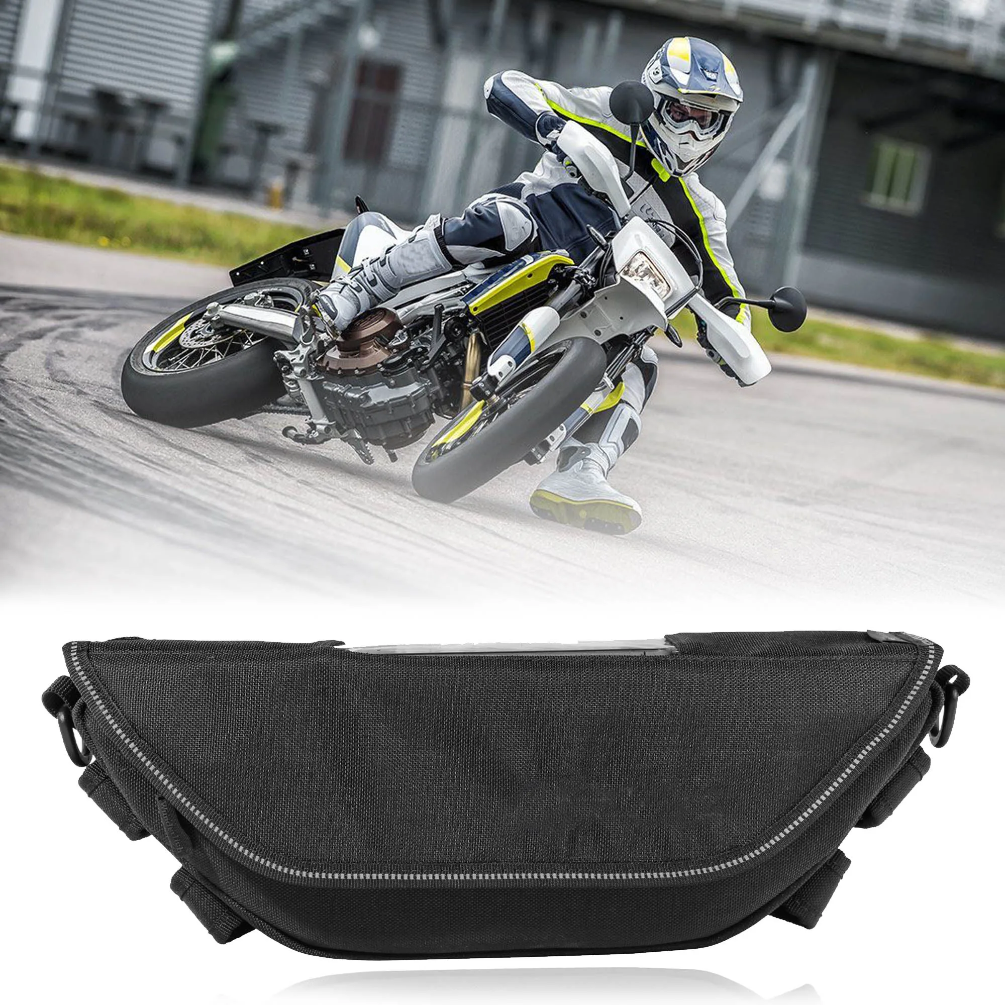 For Husqvarna 701 SUPERMOTO & ENDURO BAGS Motorcycle Handlebar Bag Waterproof Bag Travel Bag