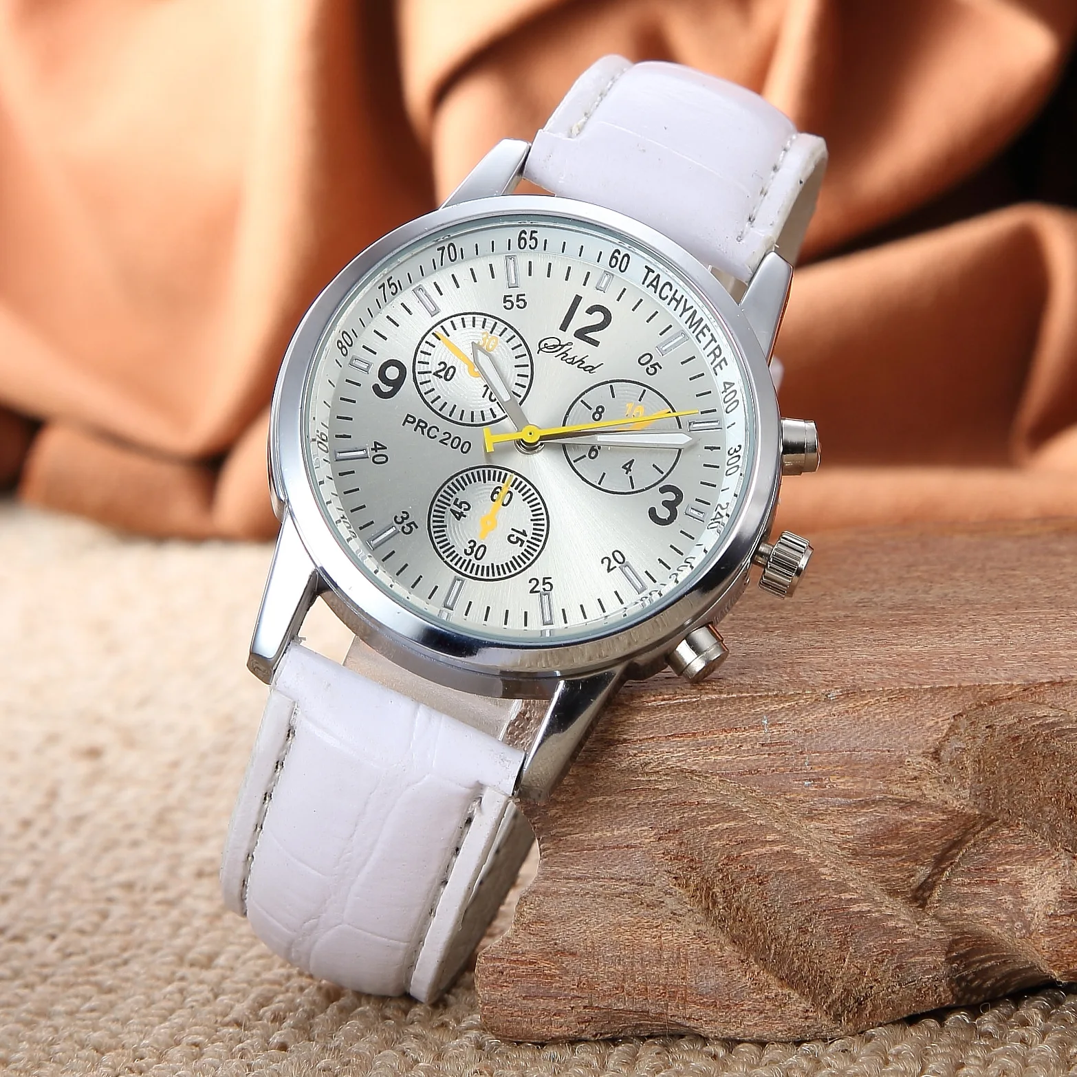 Montre à quartz décontractée pour homme, trois yeux, six points, style décontracté, activité de loisirs, mode à la mode