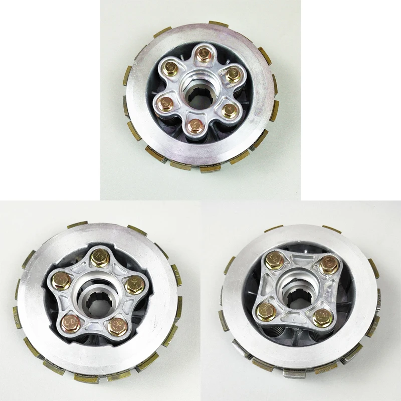 Środek tarczy sprzęgła motocykla dla Honda Lifan Haojue Loncin CG125 CG150 CG200 CG250 4-5-6 płyty 28mm 35mm części skrzyni biegów