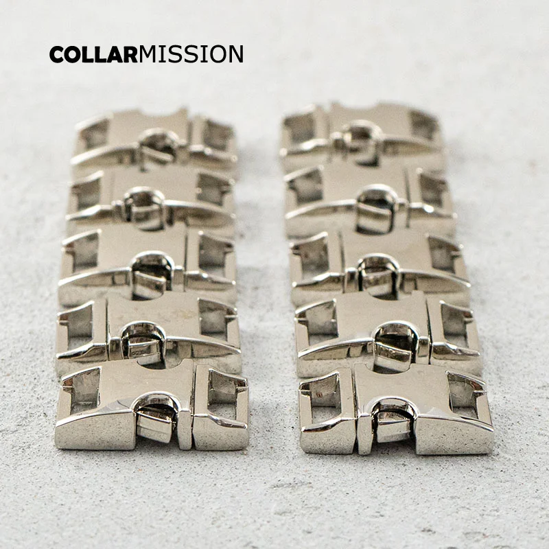 

50pcs/lot Metal side release curved buckles durable hardware for paracord security lock pet collars DIY parts Zinc Alloy CK10Y02